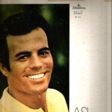 Discos de vinilo: LP JULIO IGLESIAS : ASI NACEMOS ( RARISIMA EDICION AMERICANA ) 