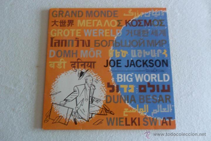 Discos de vinilo: JOE JACKSON - BIG WORLD 1986 2LP - Foto 1