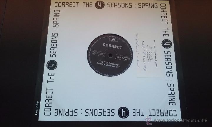 Discos de vinilo: CORRECT - THE FOUR SEASONS: SPRING - Foto 1