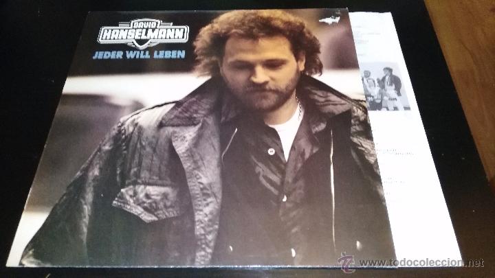 Discos de vinilo: DAVID HANSELMANN - JEDER WILL LEBEN - Foto 1