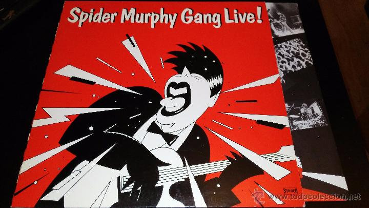 Discos de vinilo: SPIDER MURPHY GANG - LIVE! - Foto 1