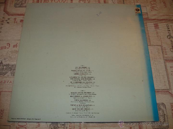 Discos de vinilo: NI&Ntilde;A DE ANTEQUERA , AY, MI PERRO - LIBRE CORAZON - Foto 3