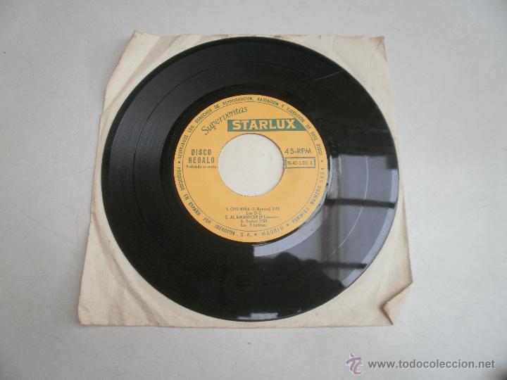 Discos de vinilo: CURIOSO DISCO DE PROPAGANDA DE LA CASA STARLUX - Foto 3