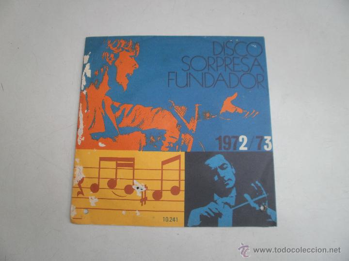 Discos de vinilo: DISCO DE PROPAGANDA FUNDADOR 1972 1973 - Foto 1