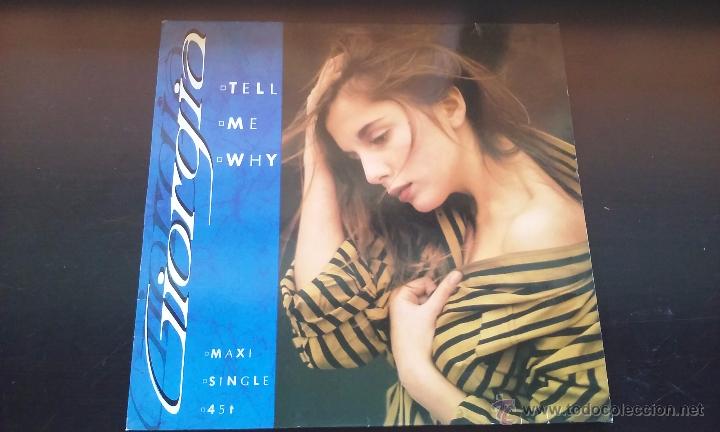 Discos de vinilo: GIORGIA - TELL ME WHY - 1986 - Foto 1