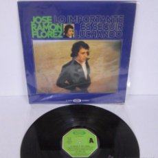 Discos de vinilo: JOSE RAMON FLOREZ - LO IMPORTANTE ES SEGUIR LUCHANDO -LP- MOVIEPLAY 1976 SPAIN PROMO 1ª EDIC. N MINT
