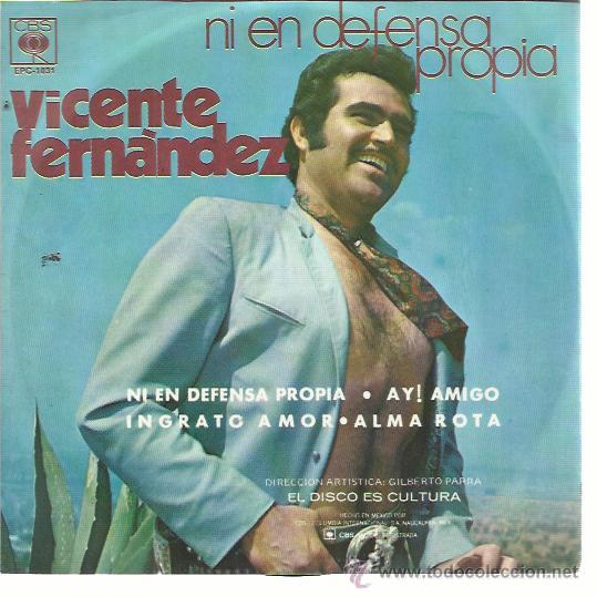 vicente fernandez ep cbs mexico ni en defensa p - Buy EP vinyl records of  Latin American Bands and Soloists on todocoleccion