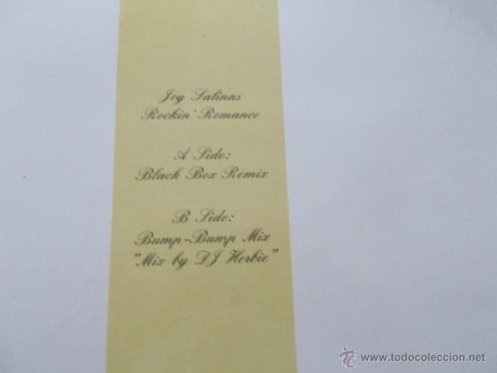 Discos de vinilo: JOY SALINAS. ROCKIN ROMANCE - Foto 2