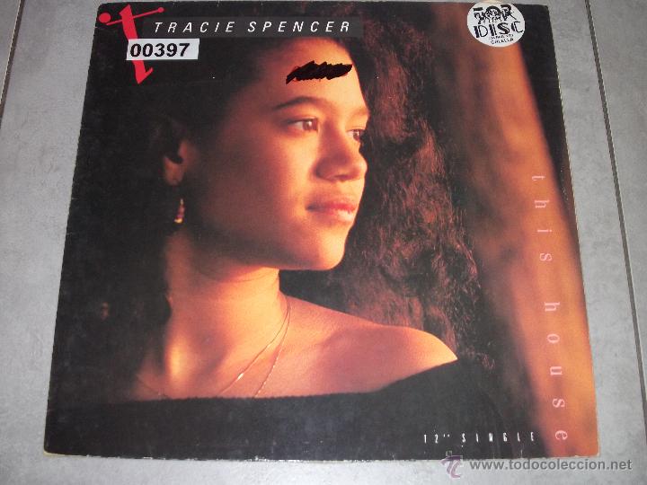 Discos de vinilo: TRACIE SPENCER - THIS HOUSE - MAXI - LV - - Foto 1