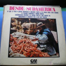Discos de vinilo: DESDE SUDAMERICA LP GM MUSIC PEPETO. Lote 49775263