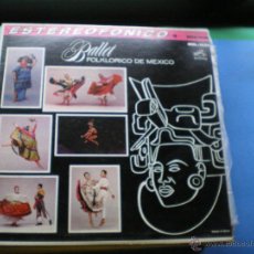 Discos de vinilo: BALLET FOLKLORICO DE MEXICO - LP RCA DE 1963 PORTADA CARTON DURO MEXICO NUEVO¡¡¡ PEPETO. Lote 49775476