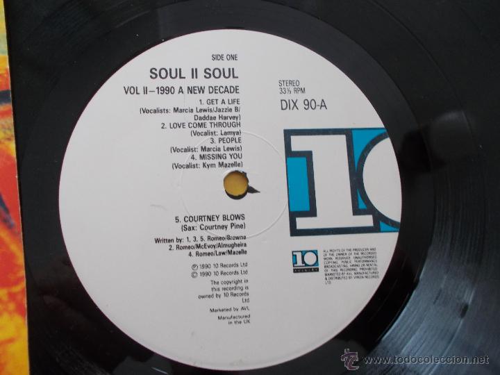 Discos de vinilo: SOUL II SOUL. A NEW DECADE - Foto 3