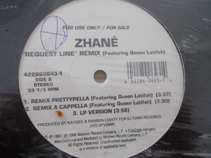 Discos de vinilo: ZHAN&Eacute; REQUEST LINE - Foto 2
