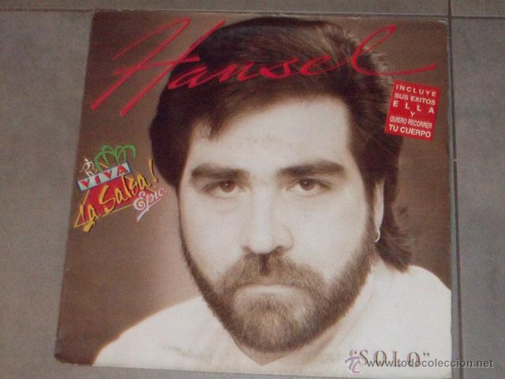 Vinyl records: HANSEL - SOLO - 1989 - EPIC - MADE IN SPAIN - IB -