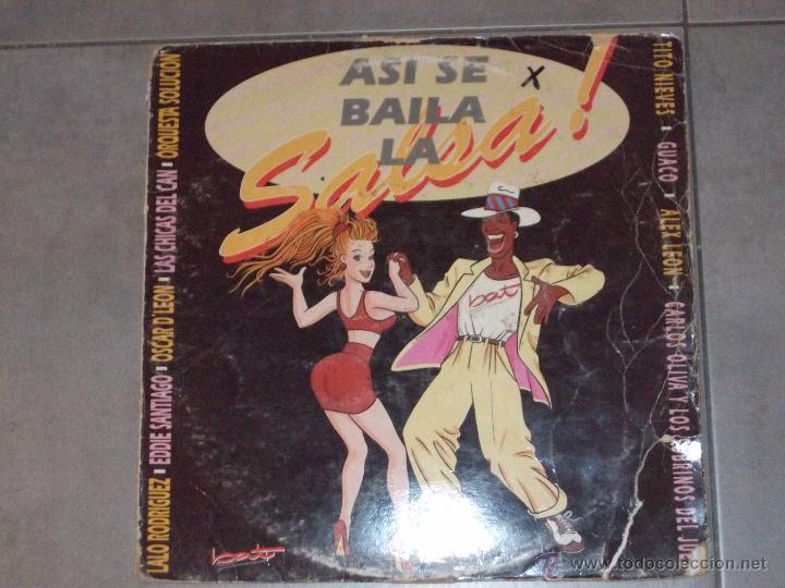 Vinyl records: ASI SE BAILA LA SALSA - BAT DISCOS - 1989- DISCOS BAT - MADE IN SPAIN -IB -