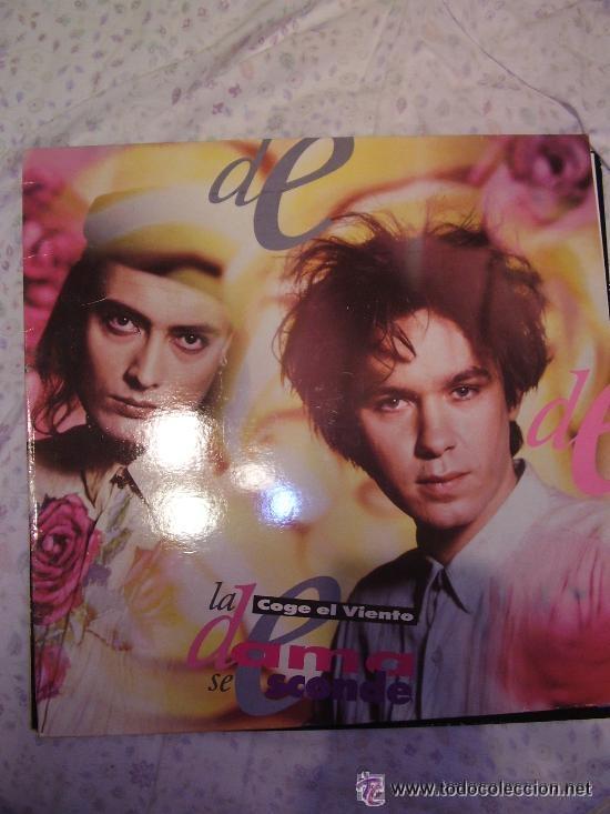 Discos de vinilo: LA DAMA SE ESCONDE TERCER LP COGE EL VIENTO