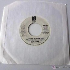 Discos de vinilo: JEAN CARN - HAPPY TO BE WITH YOU SINGLE 1978 USA PROMO EX