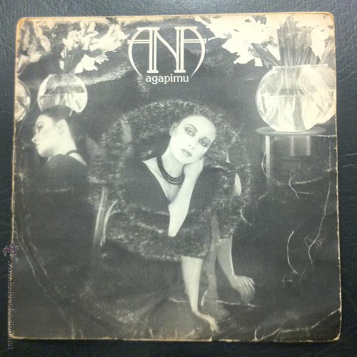 Discos de vinilo: SINGLE ANA BEL&Eacute;N - AGAPIMU - CBS 1979. - Foto 1