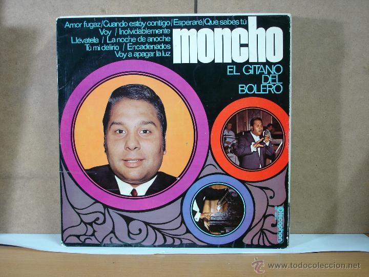 Discos de vinilo: Moncho - El Gitano del Bolero - Discophon SC-2032 - 1969 - Foto 1