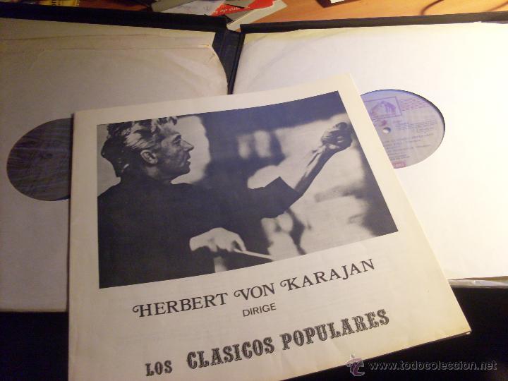 Discos de vinilo: KARAJAN (THE POPULAR CLASSICS) SET BOX 5 LP (AT) - Foto 2
