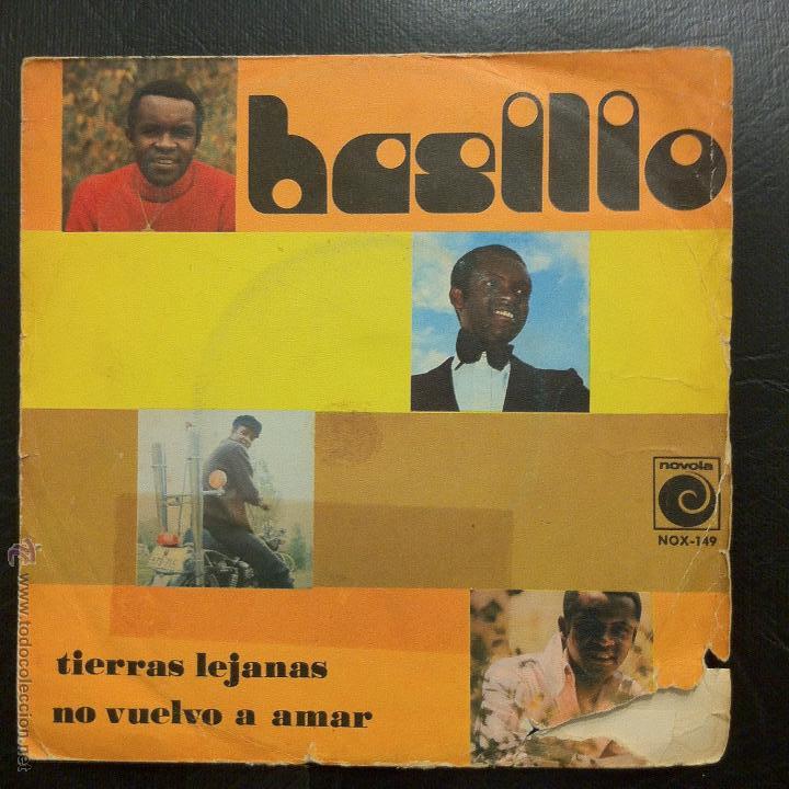 Discos de vinilo: SINGLE BASILIO - TIERRAS LEJANAS - NOVOLA 1971. - Foto 1