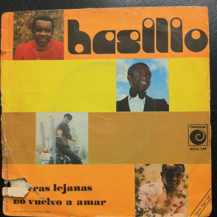 Discos de vinilo: SINGLE BASILIO - TIERRAS LEJANAS - NOVOLA 1971. - Foto 2