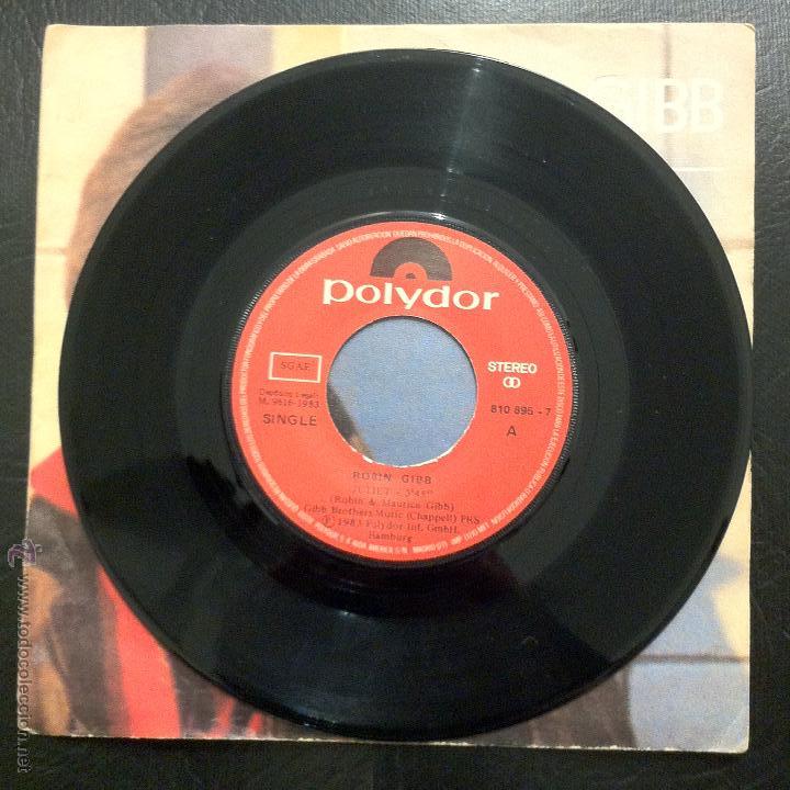 Discos de vinilo: SINGLE ROBIN GIBB - JULIET - POLYDOR 1983. - Foto 3
