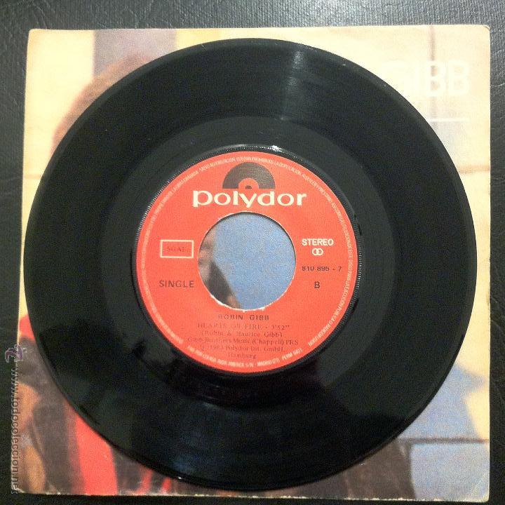 Discos de vinilo: SINGLE ROBIN GIBB - JULIET - POLYDOR 1983. - Foto 4