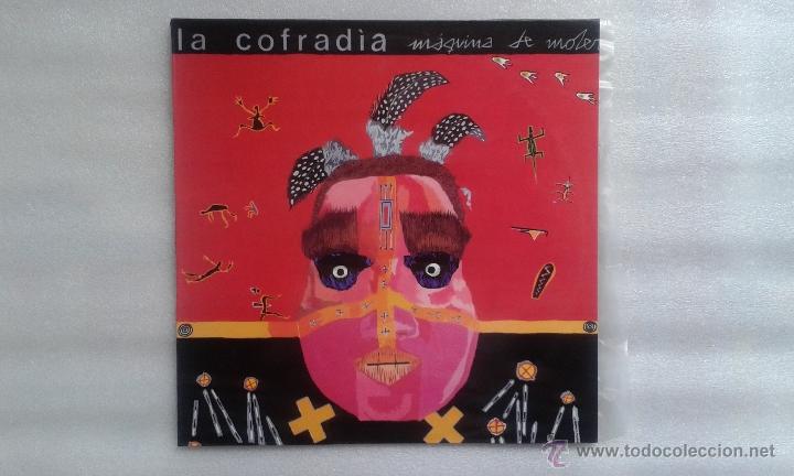 Discos de vinilo: LA COFRADIA - MAQUINA DE MOLER MINI LP 1989 - Foto 1