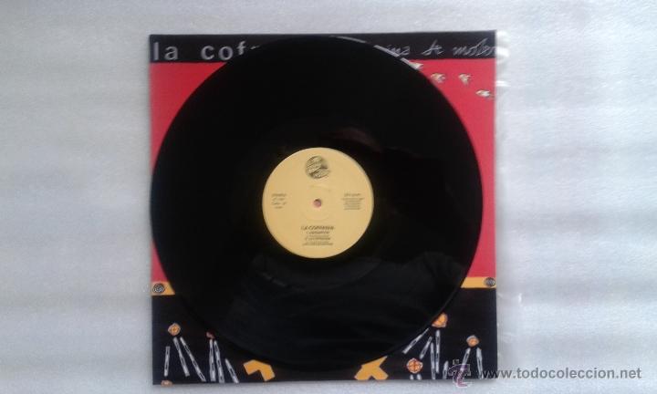 Discos de vinilo: LA COFRADIA - MAQUINA DE MOLER MINI LP 1989 - Foto 2