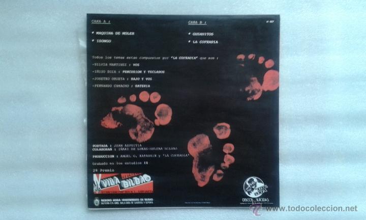 Discos de vinilo: LA COFRADIA - MAQUINA DE MOLER MINI LP 1989 - Foto 3