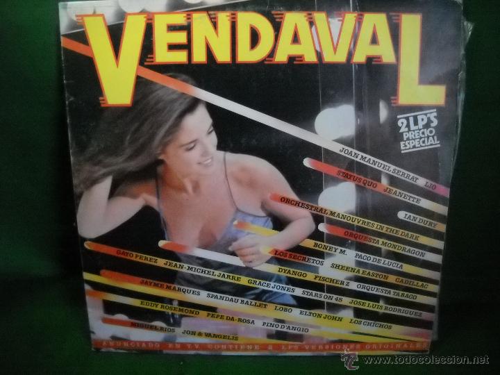 Discos de vinilo: LP VENDAVAL DOBLE - Foto 1