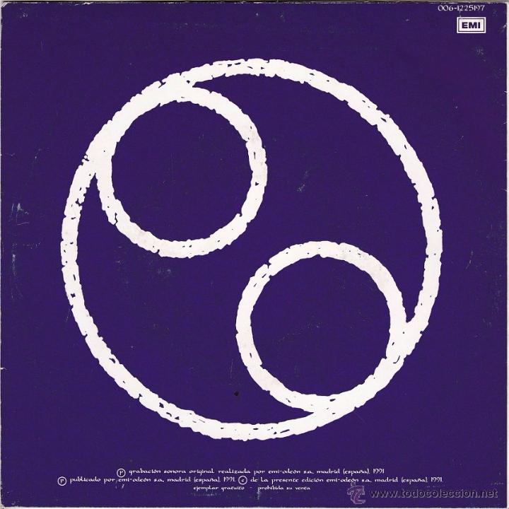 Discos de vinilo: H&eacute;roes del Silencio - Oraci&oacute;n - Original 1991 - Foto 2