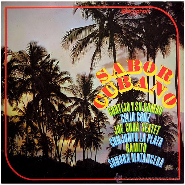 Disques de vinyle: VVAA - Sabor Cubano - LP Spain 1970 - Discophon S.C.2073 - VG+/VG+