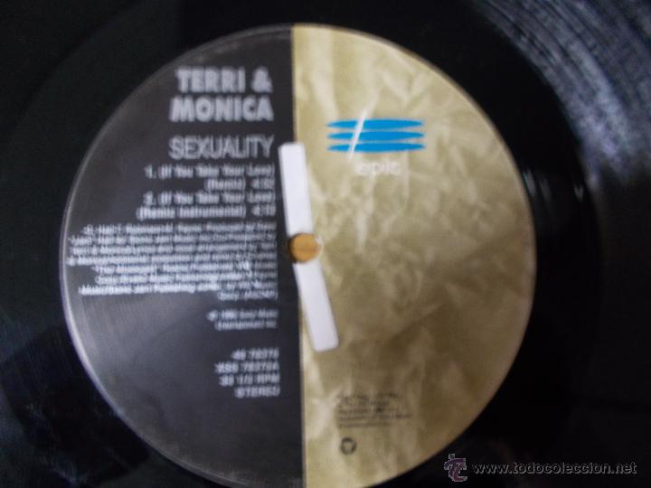 Discos de vinilo: TERRI & MONICA. SEXUALITY. - Foto 3