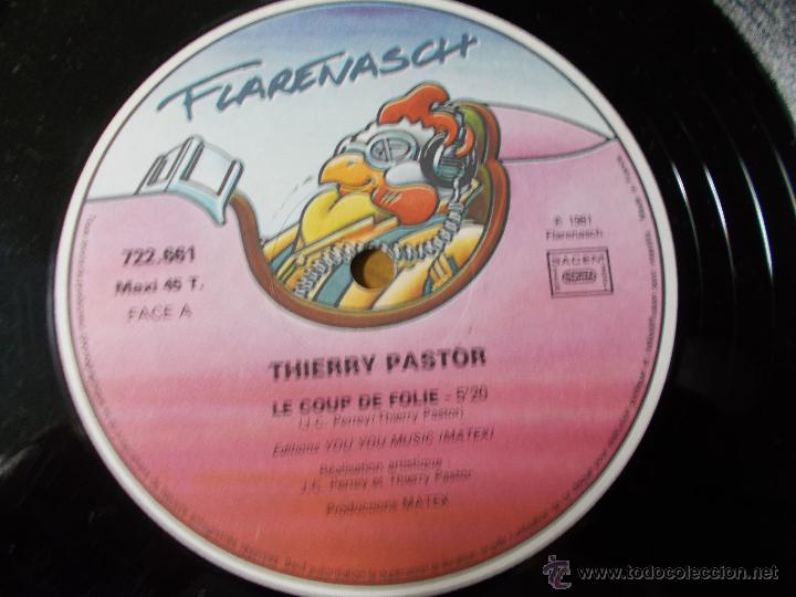 Discos de vinilo: THIERRY PASTOR. JE VOUDRAIS ETRE - Foto 3