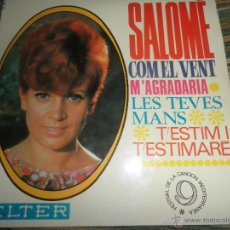Discos de vinilo: SALOME - COM EL VENT EP - ORIGINAL ESPAÑOL - VERGARA RECORDS 1967 - MONO - MUY NUEVO (5)