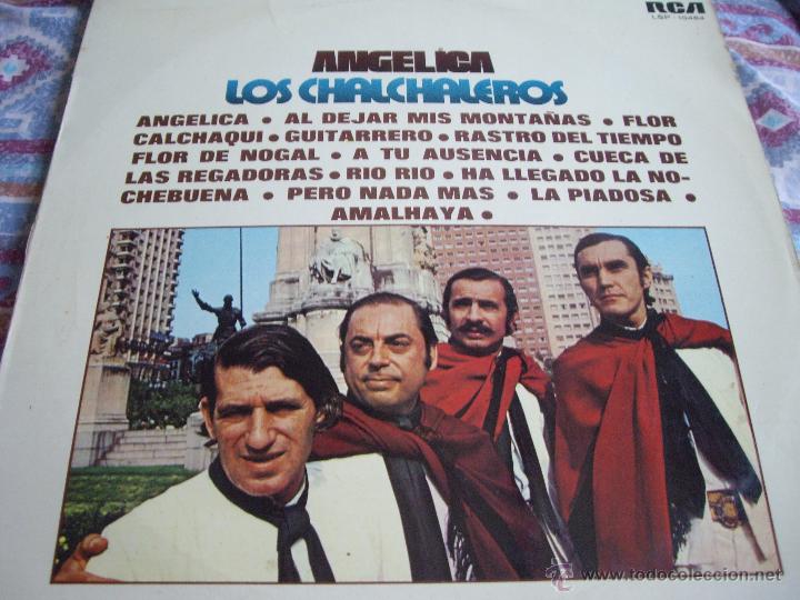 Disques de vinyle: loS CHARCHALEROS-ANGELICA- EDICION ORIG 1972