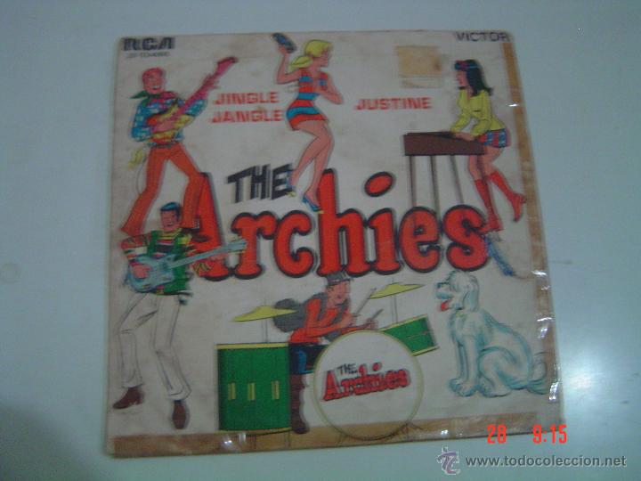 Discos de vinilo: THE ARCHIES.- JINGLE JANGLE- SINGLE- RCA 1969 - Foto 2
