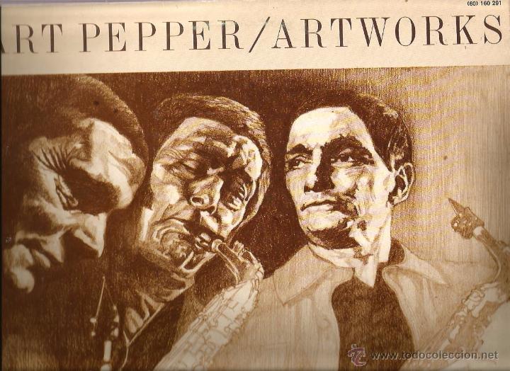 Discos de vinilo: LP ART PEPPER : ARTWORKS - Foto 1