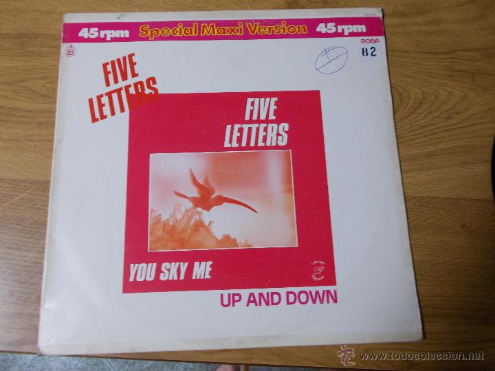 Discos de vinilo: five letters. YOU SKY ME - Foto 1
