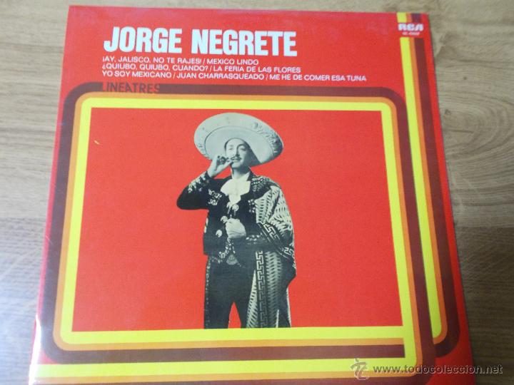 Discos de vinilo: JORGE NEGRETE. - Foto 1