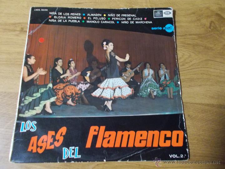 Discos de vinilo: LOS ASES DEL FLAMENCO VOL.  2 - Foto 1