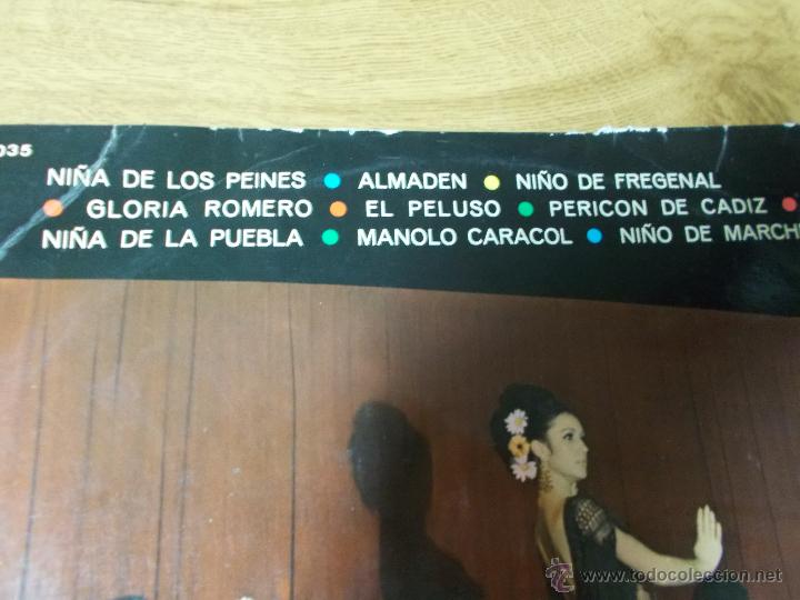 Discos de vinilo: LOS ASES DEL FLAMENCO VOL.  2 - Foto 2