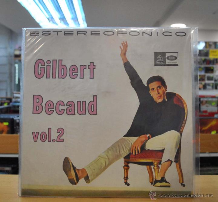 Discos de vinilo: GILBERT BECAUD - GILBERT BECAUD VOL. 2 - LP - Foto 1
