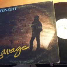 Discos de vinilo: SAVAGE (TONIGHT) LP ESPAÑA 1984. ITALO DISCO. RARO (VIN18)