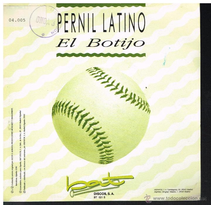 Discos de vinilo: Pernil Latino - El botijo - Single 1990 - Promo - Foto 1