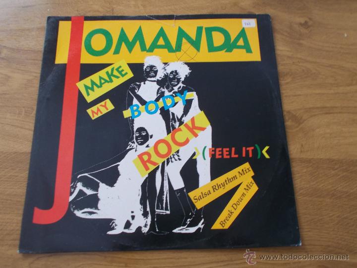 Discos de vinilo: JOMANDA. MAKE MY BODY ROCK. EDICION INGLESA - Foto 3