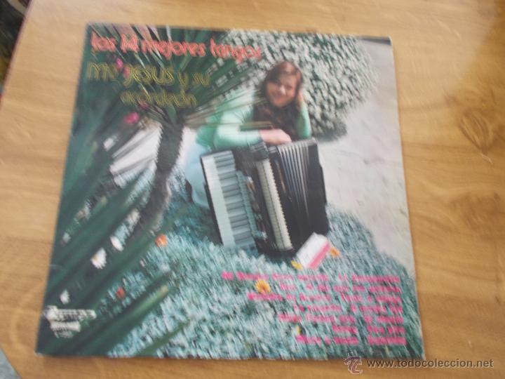 Disques de vinyle: M&ordf; JES&Uacute;S Y SU ACORDEON. LOS 14 MEJORES TANGOS