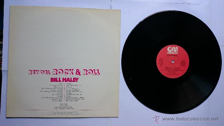 Discos de vinilo: BILL HALEY - REY DEL ROCK & ROLL (RECOPILATORIO 1976) - Foto 2